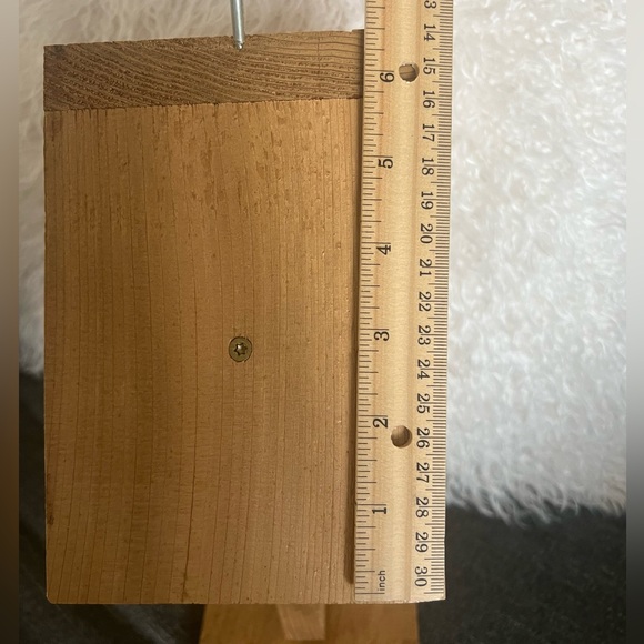 🎉HP🎉Cedar Oriole Feeder, Handmade with hook and metal jelly holder. - Picture 10 of 16